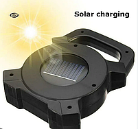 Ліхтар COB Світлодіодний W815-1. Ліхтар для кемпінгу із сонячною панеллю, фото 3