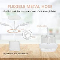 Світлодіодна настільна лампа що перезаряджається з аккумулятором 3600 mAh, фото 4