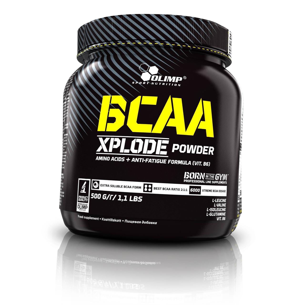 ВСАА з глутаміном у порошку BCAA Xplode Olimp Nutrition 500 г Ананас (28283001)