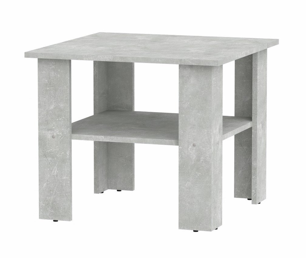 Квадратний Журнальний Стіл Мадрид Ательє світлий (60х50х60 см), фото 1