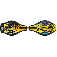 Вейвборд Schildkrot Waveboard Good Vibes Ocean Drive Black/Multicolor