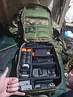 Рюкзак для 2-5 дронов, жесткий (в стенках пластик), цвет койот.