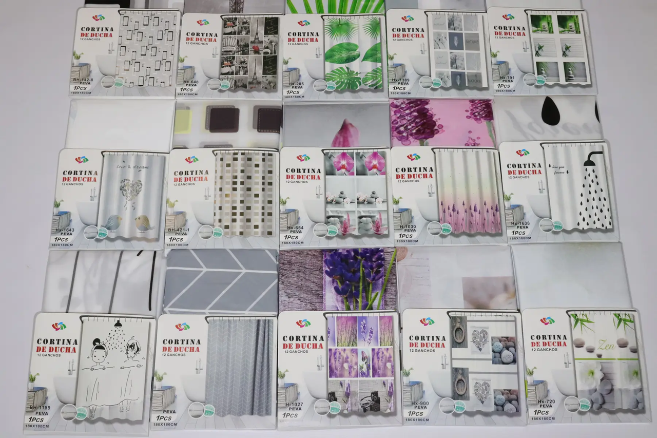 Штора для ванної кімнати "Ефіопія" 180*180 см