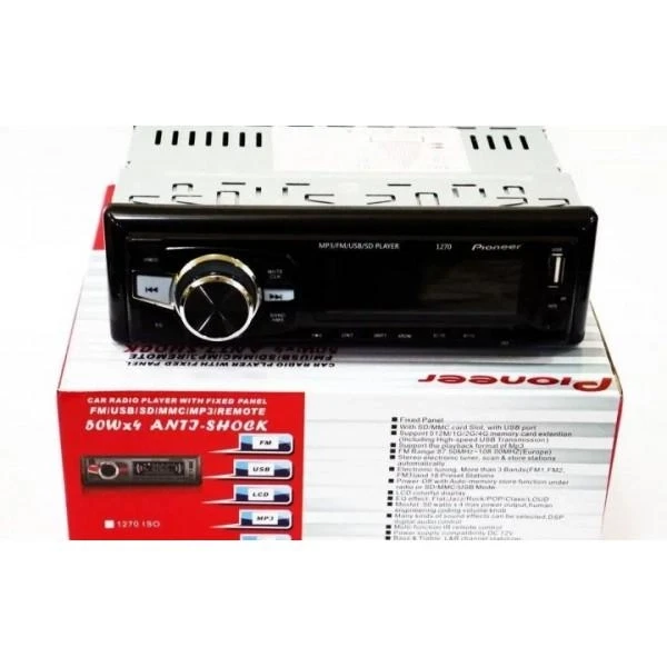 Автомагнітола Піонер 1270 ISO USB+SD+FM+AUX