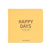 Фотоальбом « Happy days», жёлтый