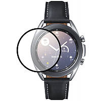 Полімерна плівка 3D (full glue) (тех.пак) для Samsung Galaxy Watch 3 41 mm Чорний