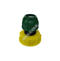 Перехідник DN50 труба 25 мм (дрібна різь) 58 мм