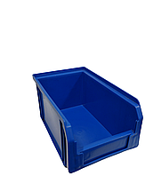 Контейнер пластиковий ЛЮКС для металовиробів Синій, розмір 701, 230х150х120