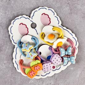 Гумки для волосся 10 шт./наб (5008), фото 1