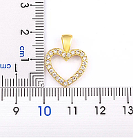 Кулон з цепочкою у формі серця, біжутерія для жінок, жіночі намиста, біжутерія для жінок, фото 5