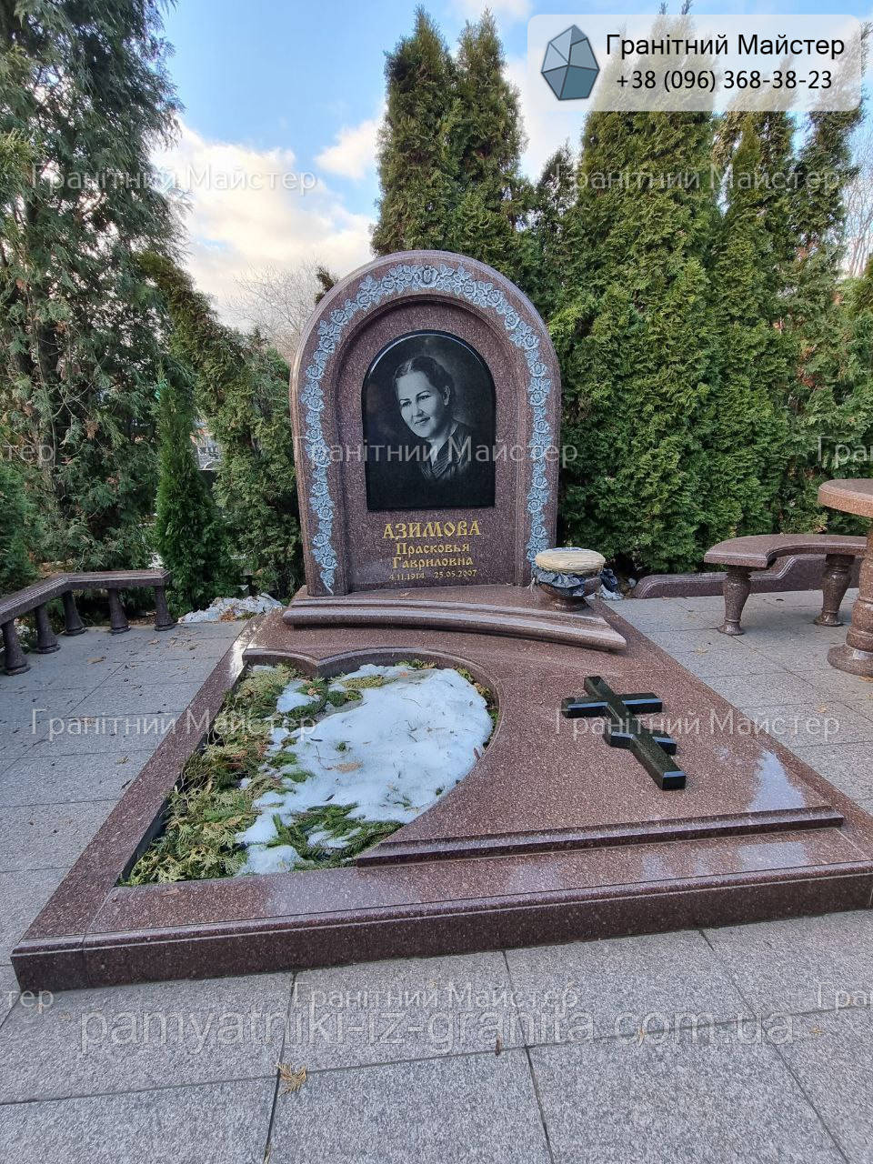 Гранітний пам'ятник № 2204