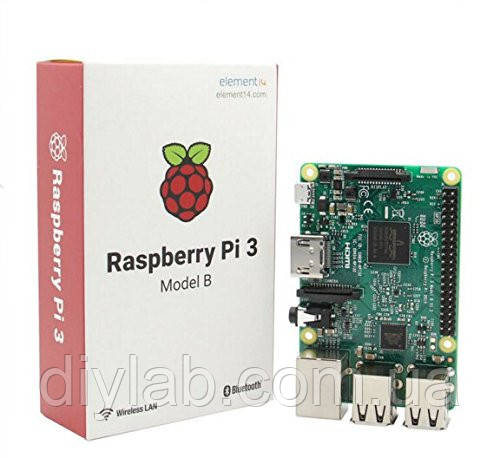 Raspberry Pi 3 Model B Element14 - фото 1 - id-p364745427