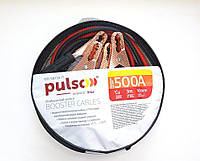 Провода прикурювача 500А 3м Pulso ПП-50130П (до-45C) в чохлі - Топ Продаж!