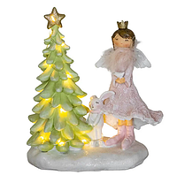 Фигрука новогодняя с подсветкой "Праздничная елочка", декор на новый год, новогодний декор