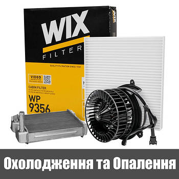 Охолодження й опалення