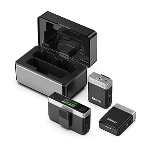 Бездротова петлична мікрофонна система ULANZI AM18 з радіусом дії 100 м для DSLR-камер/iPhone/Android