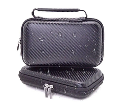 Водозахисний кейс для зберігання, потрійна сумка для подорожей, органайзер для електроніки 18х12х4.5 см, фото 2