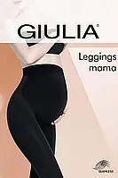 Бесшовные леггинсы для беременных Giulia Leggings mama, цвет черный - S/M