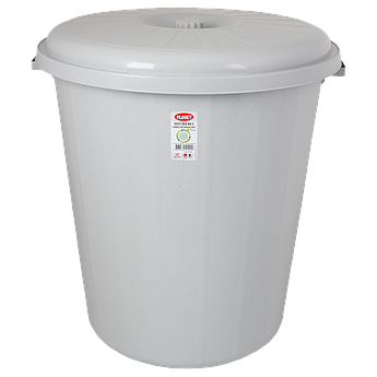 Бак для сміття 90 л сірий Planet