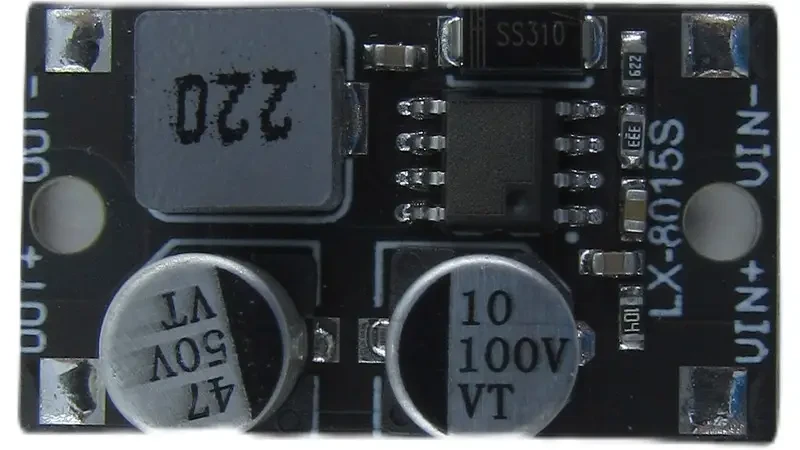 Стабілізатор/перетворювач знижувальний XL7015 DC-DC 5-80 В — 5 В 1.2 А модуль регульований