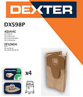 Фільтр мішки для пилососу Dexter 20 л 4 шт DXS98P