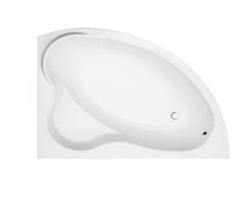 Ванна акрилова Besco ADA 140Х90 права асиметрична (без панелі, ніжок, ручок), фото 2