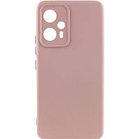 Чехол Silicone Cover Lakshmi Full Camera (A) для Xiaomi Redmi Note 12T Pro Full camera, Рожевий/Pink Sand
