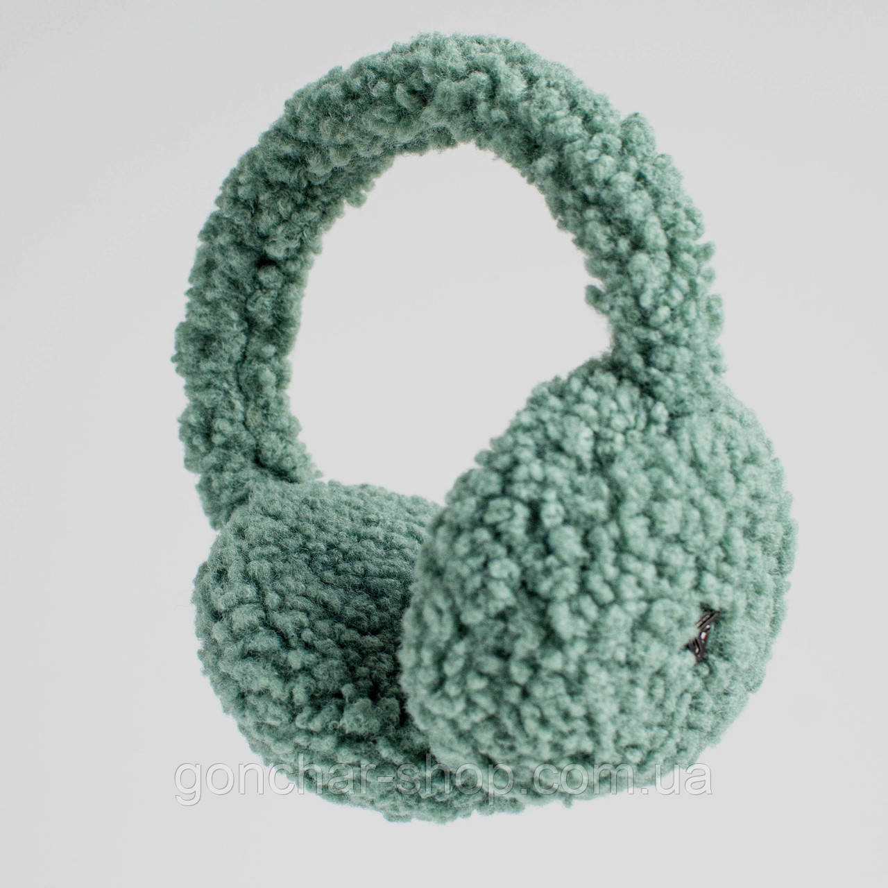 Теплі навушники KENT&AVER Teddy хутряні м'ята, фото 1