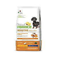 Natural Trainer Dog Sensitive Adult Mini With Salmon 7кг - корм для собак міні порід з лососем чутливе травл