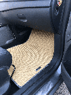 Килимки EVA на Dacia Dokker (2012--) Бежеві. Повний комплект, фото 7