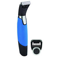 Триммер для бороды и усов аккумуляторный Breetex BR- 204W Blue/Black ТР