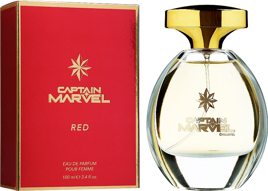 Парфумована вода для жінок Marvel Captain Marvel Red Eau De Parfum Pour Femme 100 мл