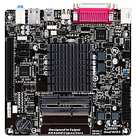 Материнская плата ITX BGA Intel Celeron J1800 (2*2.41GHz) 2*SO-DIMM DDR3 GIGABYTE GA-J1800N-D2P miniITX