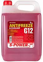 Антифриз(охлаждающая жидкость) S-POWER G12 RED, 5кг