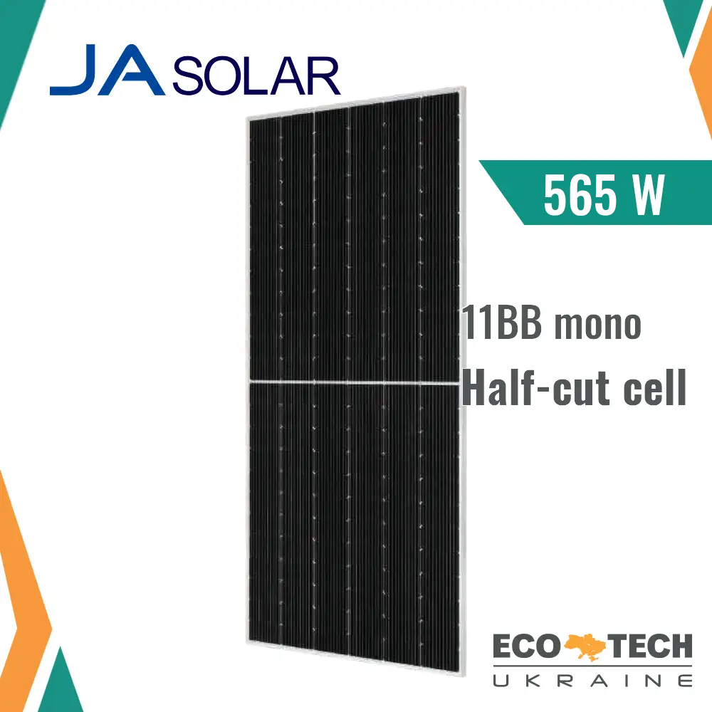 Сонячна панель JA Solar JAM72S30-565/LR 565W