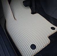 Коврики EVA на BMW X5 G05 (2018--) Бежевые. Полный комплект