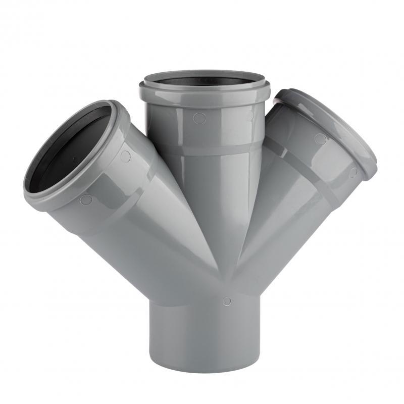 Хрестовина 110х110х110х45° TA Sewage, фото 1