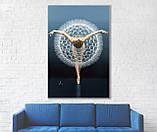 Стильна сучасна в мінімалістичному стилі Балерина-Кульбаба. Висока якість від виробника., фото 3