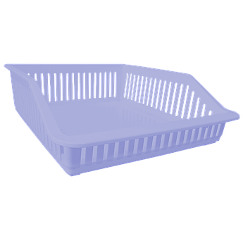 Органайзер для холодильника на 1 відділення низький бузковий