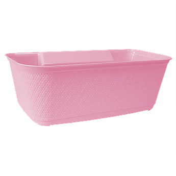 Смітник для кухні навісний рожевий