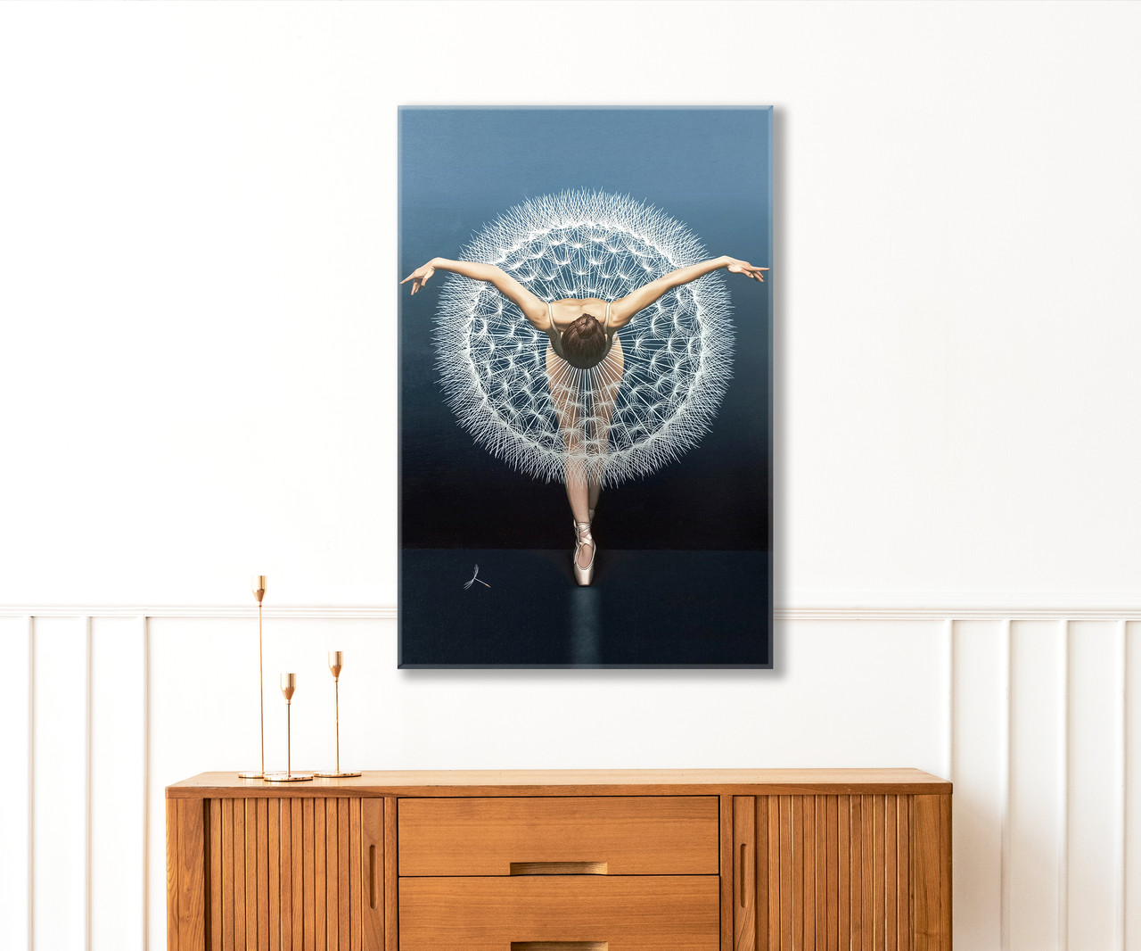 Стильна сучасна в мінімалістичному стилі Балерина-Кульбаба. Висока якість від виробника., фото 1