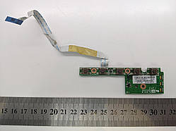 Плата, шлейф мультимедійні кнопки Asus N52D 60-NZZIK1000-E01
