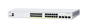 Cisco Catalyst 1200 (C1200-24FP-4G) — Комутатор керований L3 24xGbE 4xSFP PoE 375 Вт