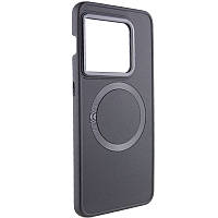 TPU чехол Bonbon Metal Style with MagSafe для OnePlus 10 Pro Чорний/Black