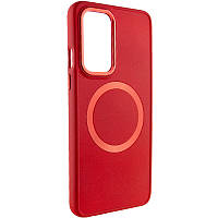 TPU чехол Bonbon Metal Style with MagSafe для OnePlus 9 Червоний/Red