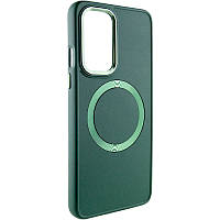 TPU чехол Bonbon Metal Style with MagSafe для OnePlus 9 Pro Зелений/Army green