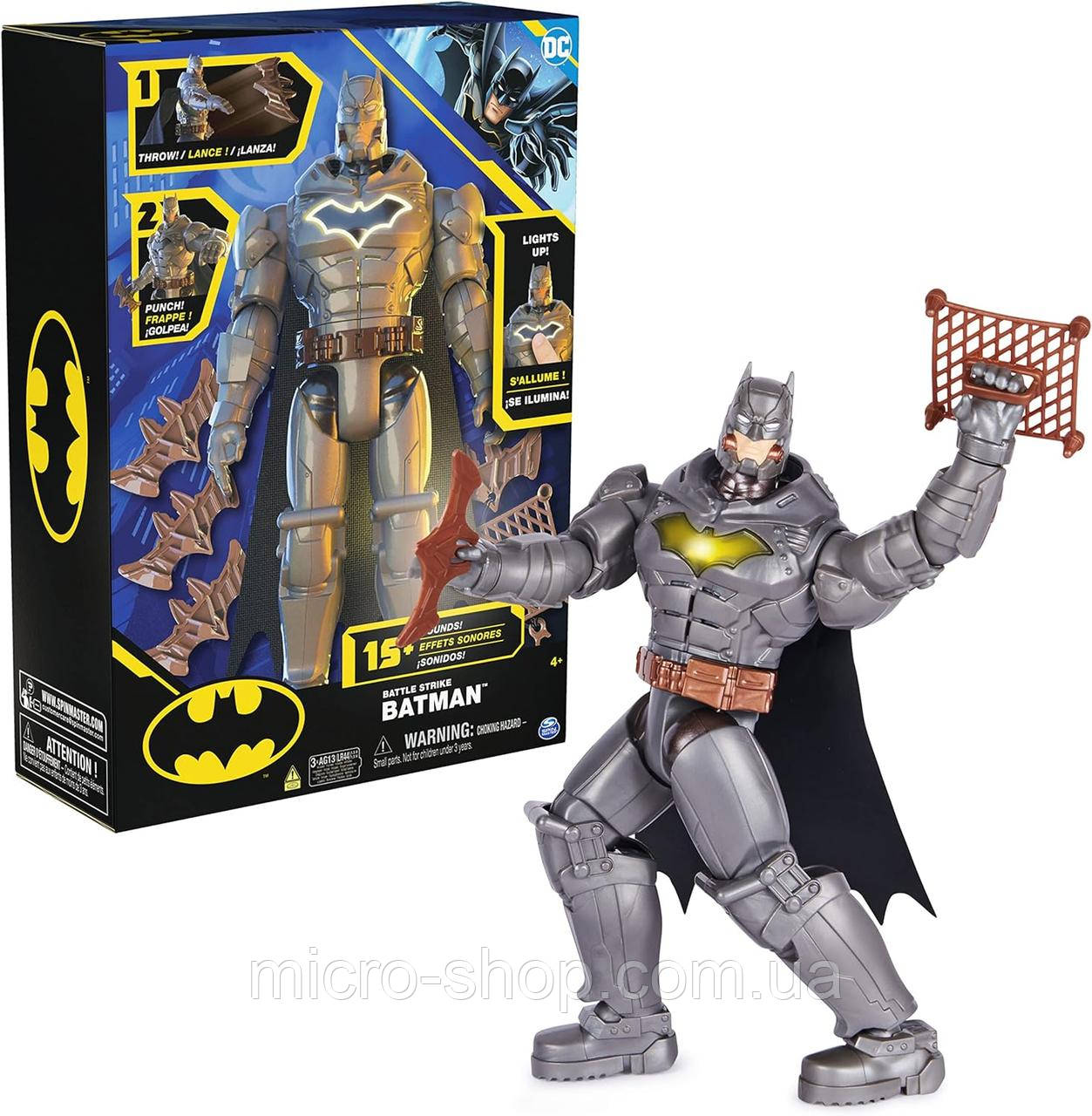 DC Comics Battle Strike Batman Фігурка Бетмена батл страйк