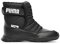 Сапоги детские зимние Puma Nieve Winter Boots Black/White р. 13.5/31.5/20.4см