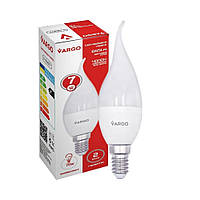 LED лампа VARGO C37 7W E14 665lm 4000K (V-115677)