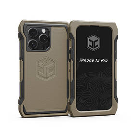 Чохол протиударний Juggernaut IPHONE 15 PRO ADVNTR PHONE CASE, Розмір: Medium, Колір: FDE
